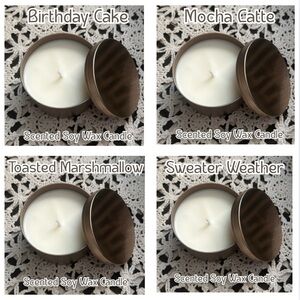 Scented Soy Wax Candle 12oz